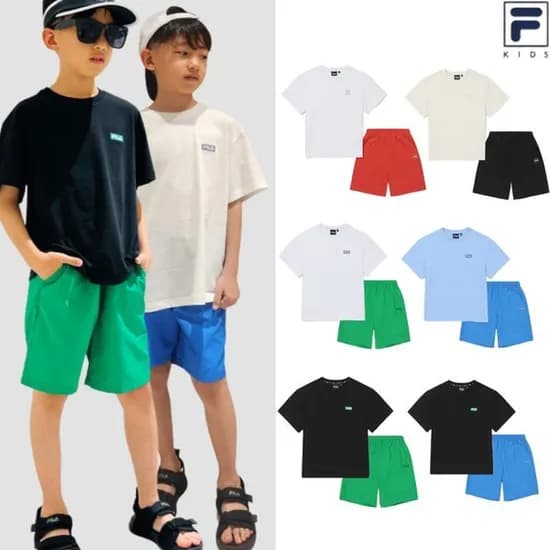 휠라키즈 여름 상하세트 25,080원 무료배송