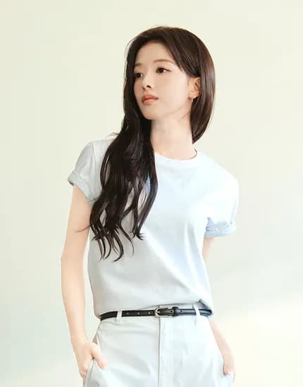지오다노 기본 반팔티