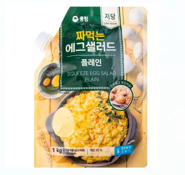 품절 떠리몰 풍림 짜먹는에그샐러드 1kg 무료배송   3900원26.07.06.