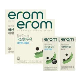 이롬두유 황성주박사의 국산 검은콩 두유 16팩+16팩 12,550원