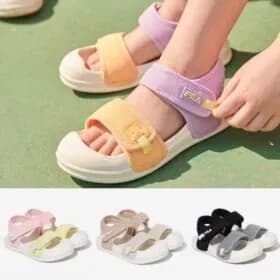 휠라키즈 컴피 샌들