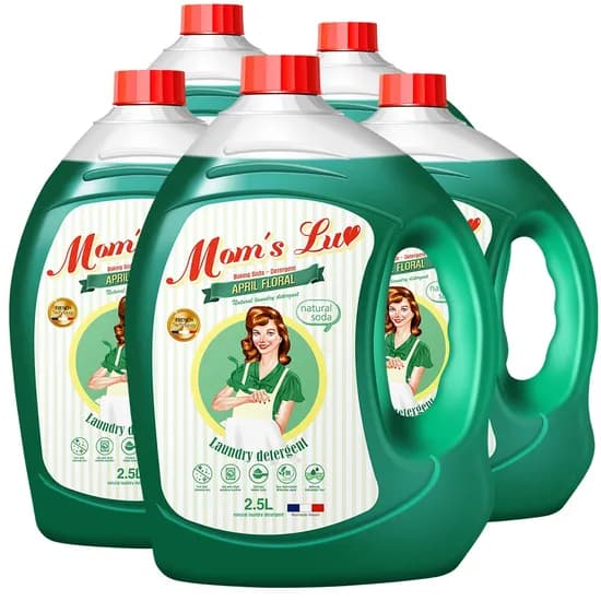 맘스럽 플로럴 세탁 액체세제 2.5L 5개 5400원