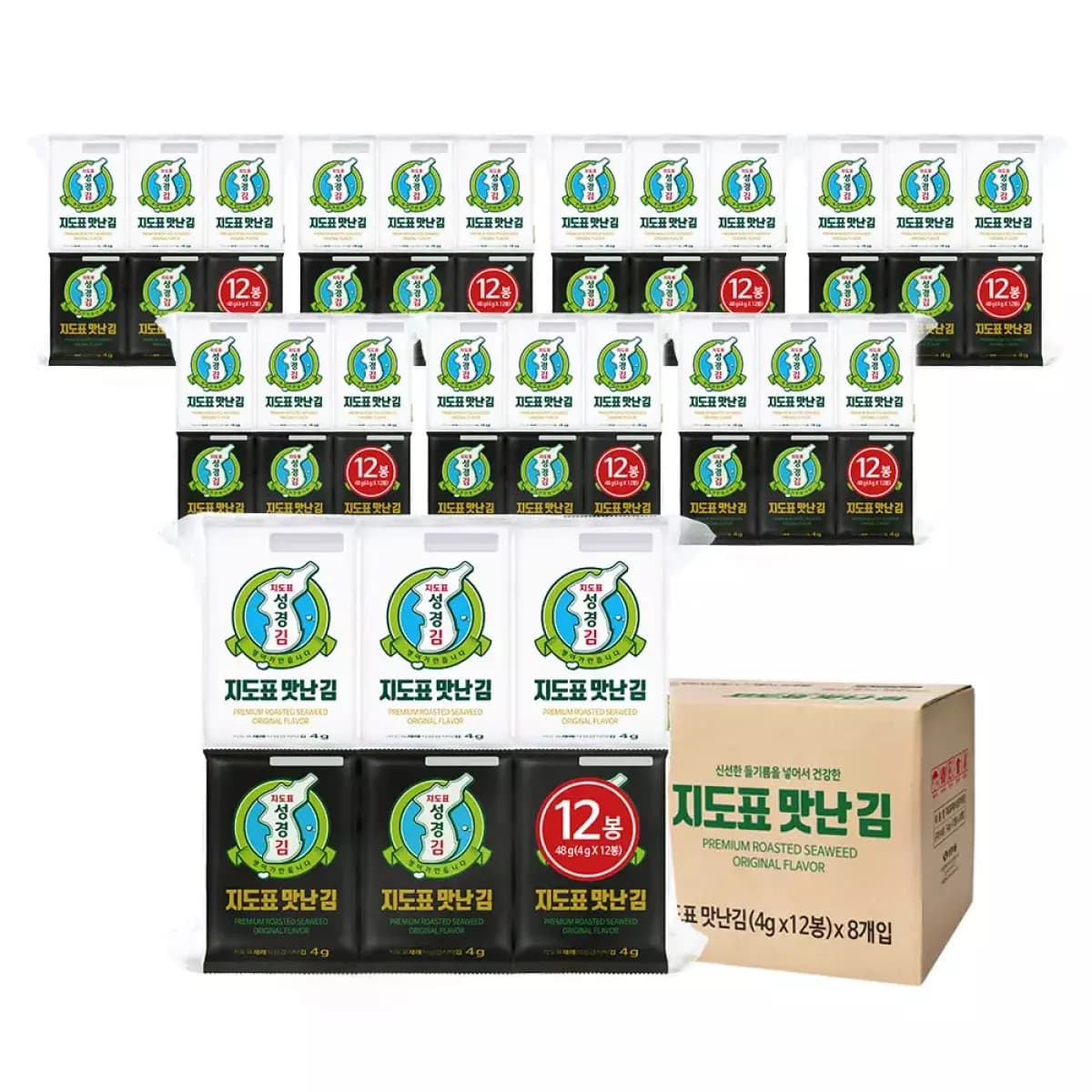 지도표 맛난김 재래 식탁김 4g 12봉x8개(총96봉) 22,730원
