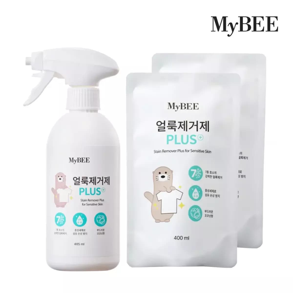 마이비 얼룩제거제 플러스 용기 1개+리필2개 17,340원