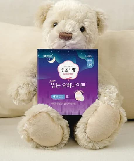좋은느낌 오리지널 입는오버나이트 소/중/대 8매x6팩 24,430원
