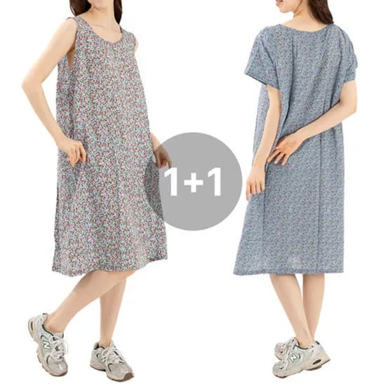 홈웨어 원피스 1+1 10,140원