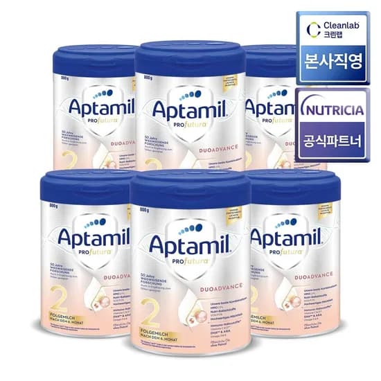 압타밀 프로푸트라 프레1/2/킨더밀쉬1+800gX6 191,900원 무배
