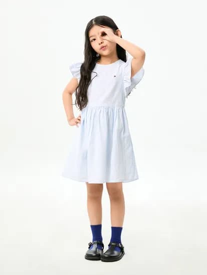 타미힐피거 키즈 시어서커 스트라이프 원피스! 47,029원