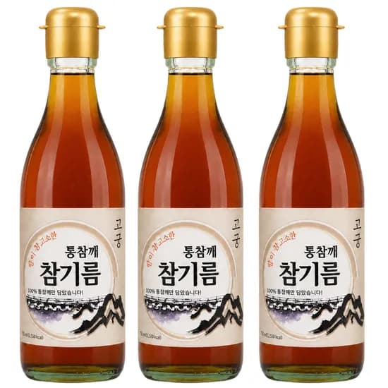 고궁 통참깨 참기름 3병 9,900원