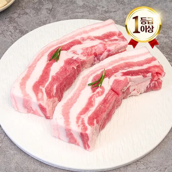엄마네한돈 삼겹살 구이용/수육용 1kg 18,320원