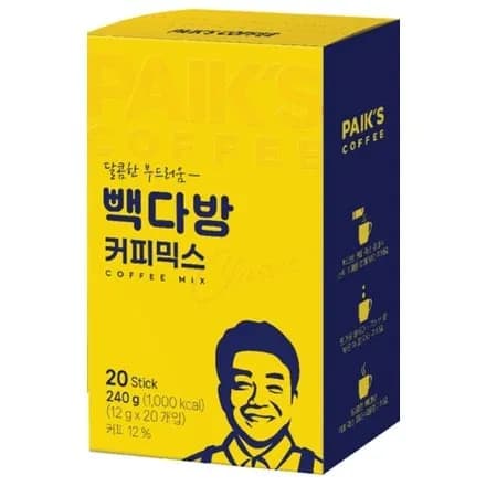 빽다방 커피믹스 20입 1000원