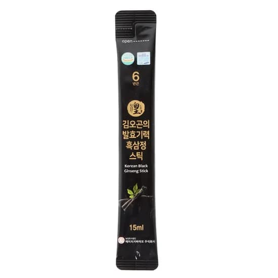 김오곤 흑삼정스틱 100개 1박스 4000원