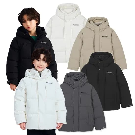 디스커버리 키즈 구스다운 숏패딩 130,860원