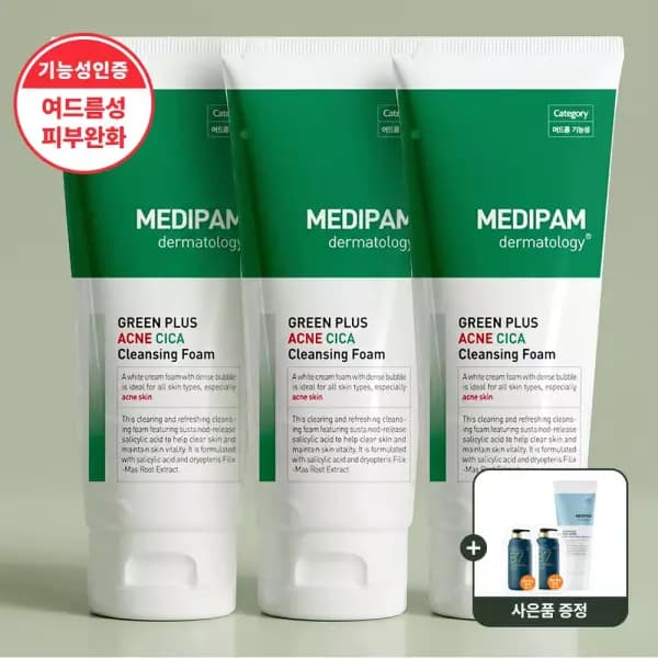메디팜 진정 시카 클렌징폼 220ml 3개 10,500원