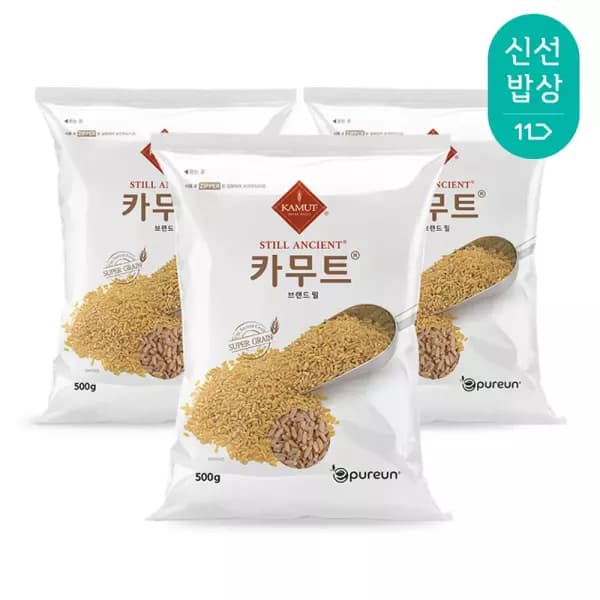 정품 카무트 500gX3봉 14,950원/무료