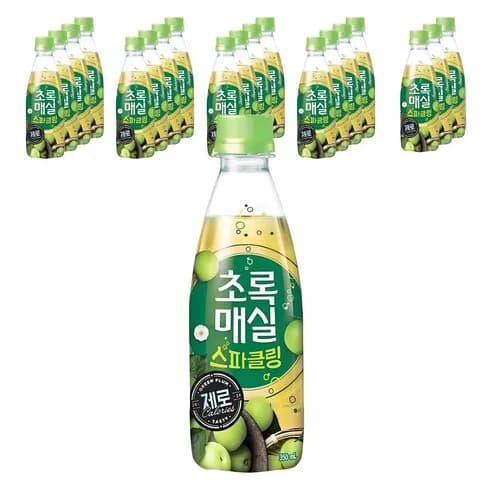 초록매실 스파클링 제로, 350ml, 20개 10,930원