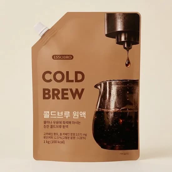 에쏘브로 콜드브루 원액, 1kg, 2개 8,800원
