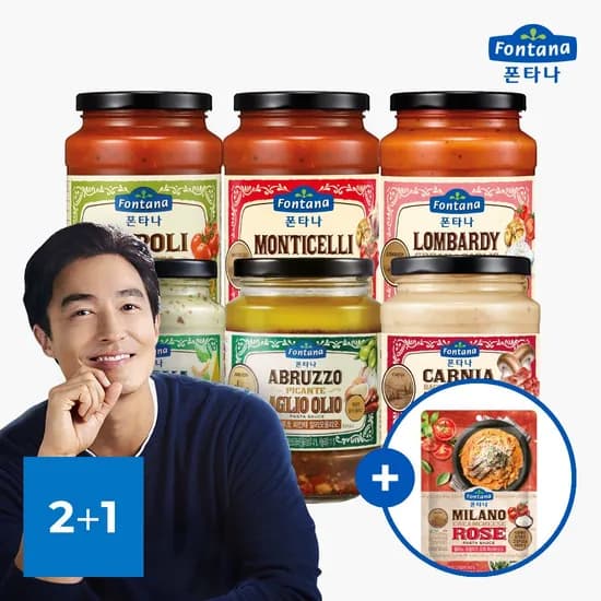 폰타나 파스타소스 6병 + 파우치 2개 증정 18,482원