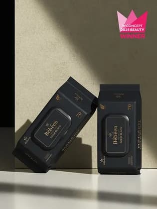 베베앙 82gsm 골드블랙 두꺼운 프리미엄 물티슈 캡형 70매 20팩 18,900원