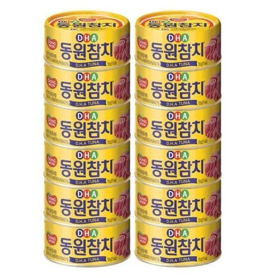 동원DHA참치 150G 12캔 17,442원