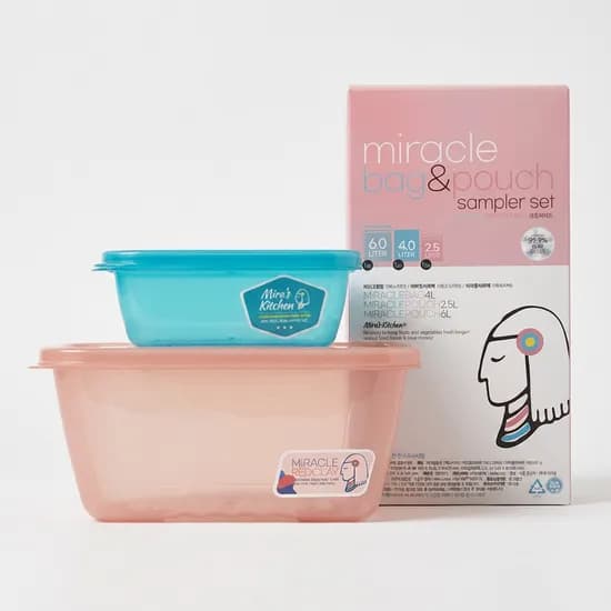 미라네주방 미라클통 세트 9,500원
