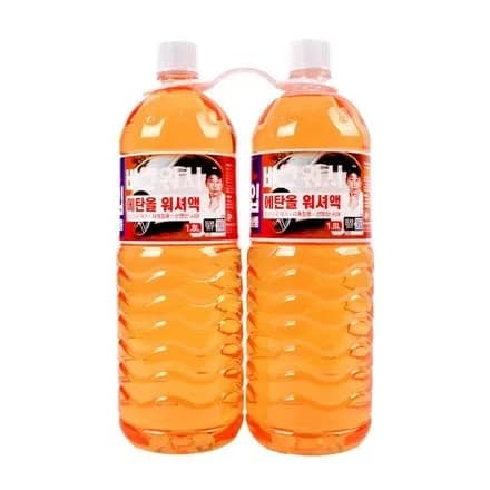 에탄올 워셔액 1.8L 2입 1,000원
