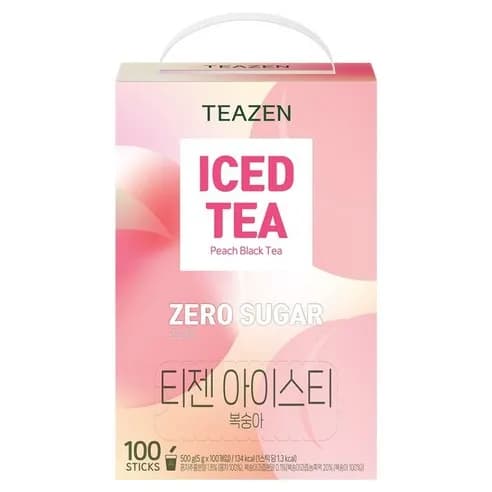 티젠 제로슈가 아이스티 복숭아 100개 13220원
