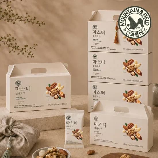 산과들에 하루견과 마스터블렌드7 20봉세트 5박스 87,900원