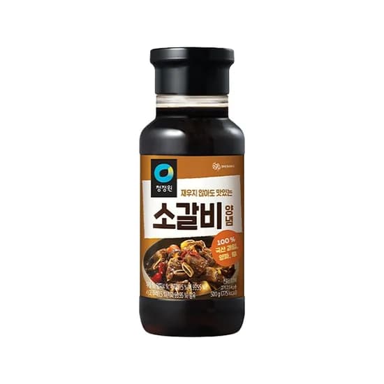 청정원 소갈비양념 돼지갈비양념 총4개 13,900원 유배