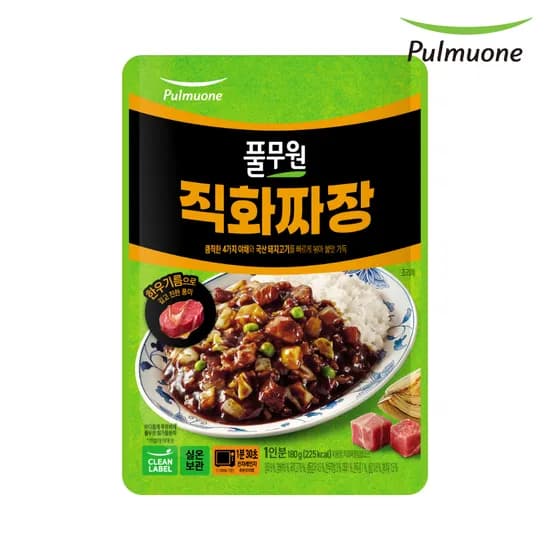 직화짜장 180g 1개 1,980원 무배