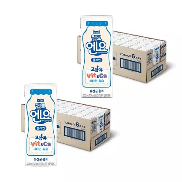 헬로엔요 플레인 200ml 48개 15,150원