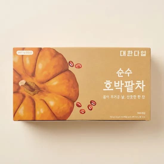 대한다업 순수 호박팥차 1.5g 100개입 6,440원