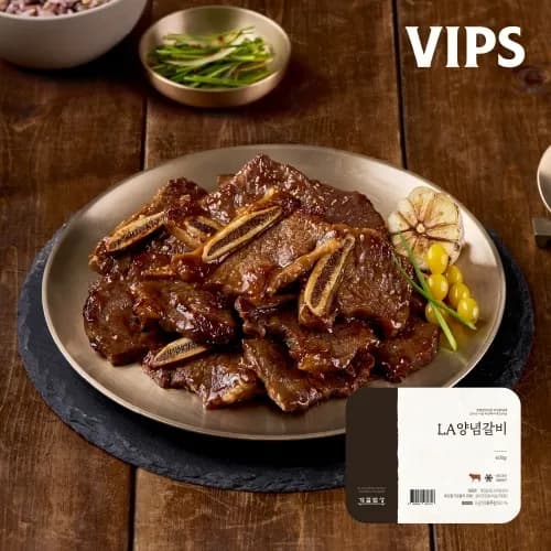 계절밥상 LA양념갈비 600g 4개