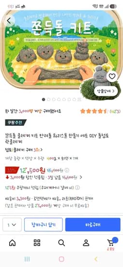 애완돌 만들기
