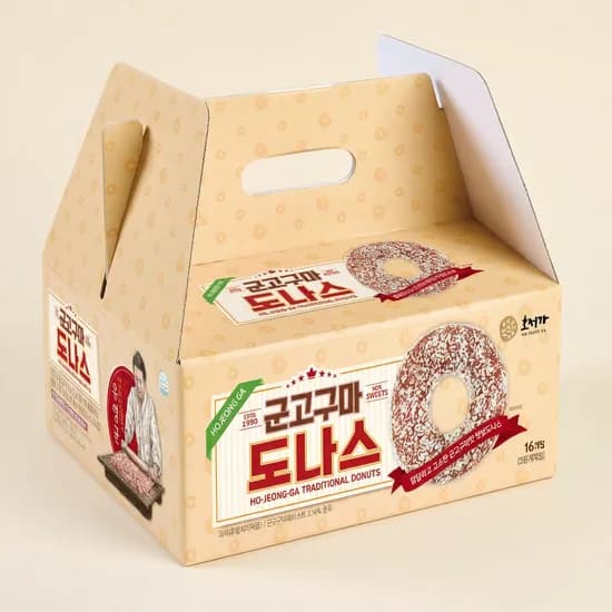호정가 군고구마도나스 960g 16개입 4,990원