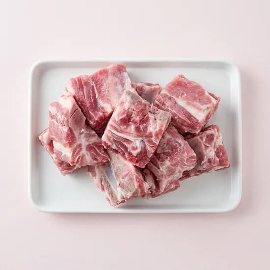 신선하랑 한돈 돼지 등뼈 4kg 1박스