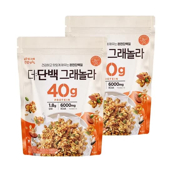 빙그레 더단백 그래놀라 165g 1개 1,500원