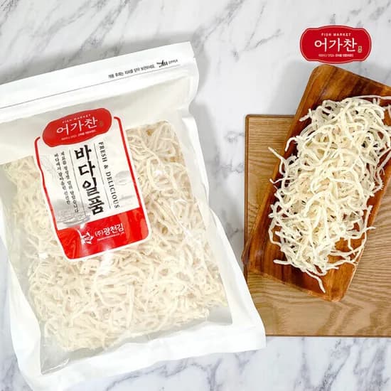 어가찬 국내가공 백진미채 800g 15,950원