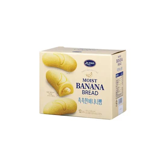 촉촉한 바나나빵 35g 12개입 6,440원