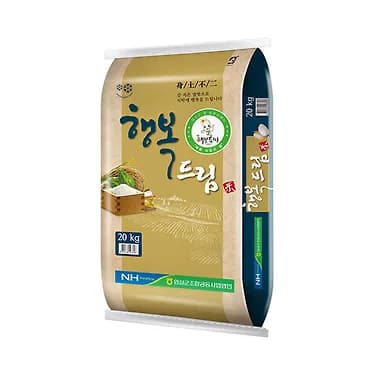 26년 햅쌀 임실농협 행복드림 20kg 상등급 53,460원
