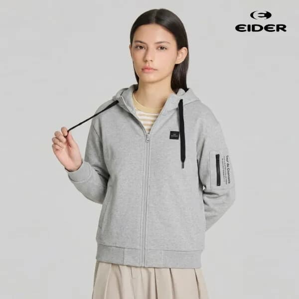 아이더 센트럴 공용 후드 짚업 트레이닝 스타일 후디 자켓 30,170원