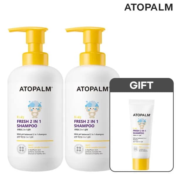 아토팜 키즈 프레쉬 2in1 샴푸 460ml x2개 23,350원