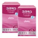 크리넥스 실크소프트 250매 6입 2팩 21,890원
