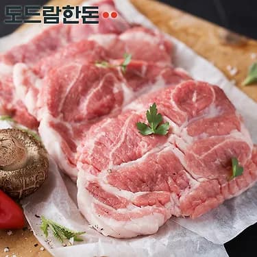 도드람 한돈 칼집 목살 21,150원