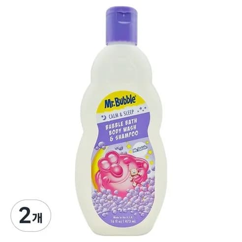미스터버블 캄앤슬립 3in1 올인원클렌저 473ml 2개 8900원