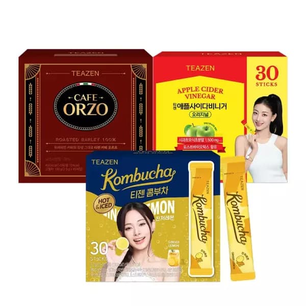 티젠 카페 오르조/콤부차 골라담기 9,900원