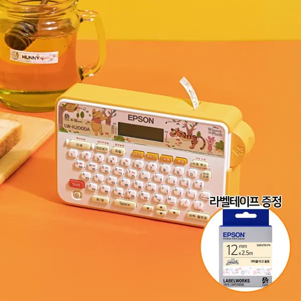 엡손 디즈니 곰돌이 푸 라벨기+라벨테이프 62,100원