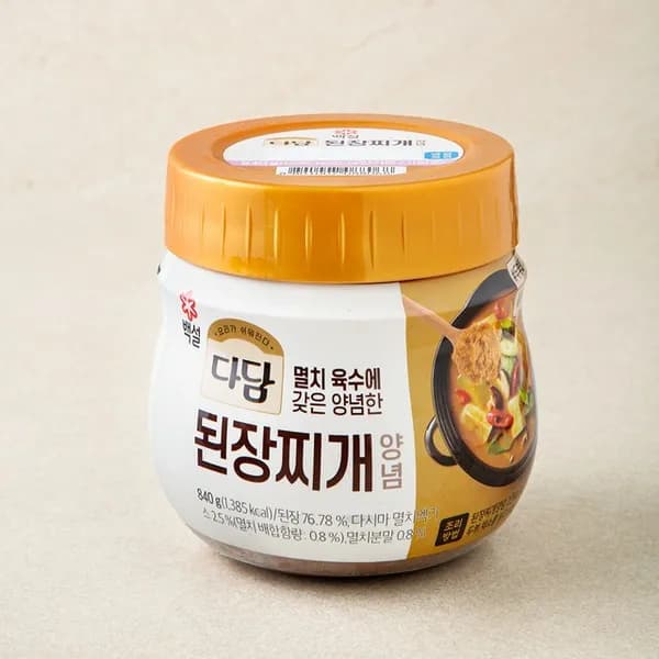 다담 된장찌개양념 840g 4,610원