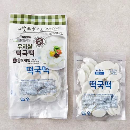 칠갑농산 우리쌀 떡국떡 5개입 5,800원