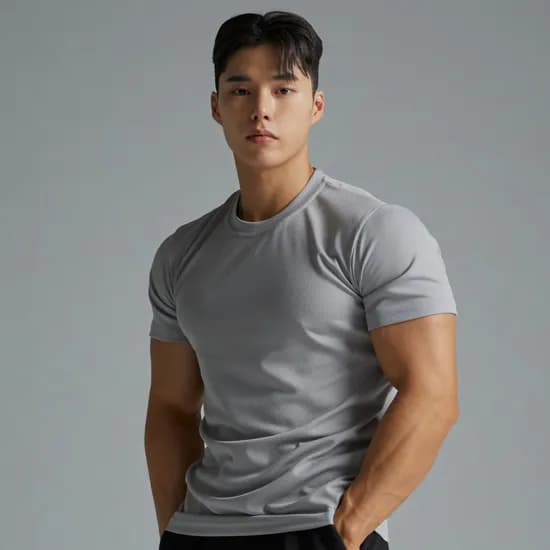 블랙몬스터핏 무지 드라이 기능성 쿨링플러스 쿨론 반팔 티셔츠